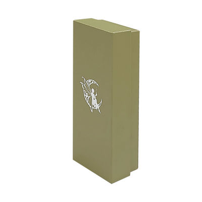Logo personalizzato Piccolo oro di lusso coperchio e base bottiglia di profumo cartone rigido scatola regalo cartacea