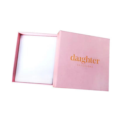 Confezione per gioielli personalizzati con collare, anello, orecchino, braccialetto, scatola regalo con logo