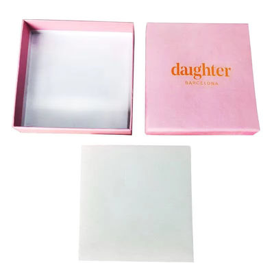 Confezione per gioielli personalizzati con collare, anello, orecchino, braccialetto, scatola regalo con logo