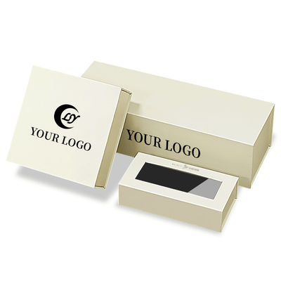Capo di chiusura magnetico quadrato personalizzato regalo cosmetico personalizzato ciglia false confezionamento scatola di carta con finestra trasparente