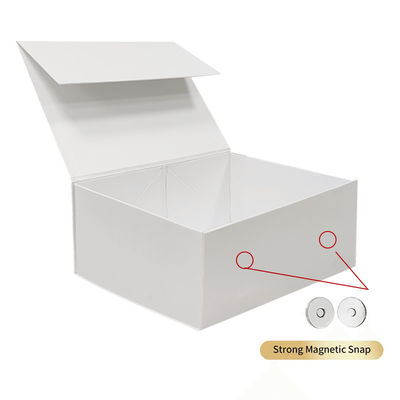 Custom Logo Folding Gift Box Piatta Luxury Magnetic Folding Storage Calzature Abbigliamento Scatola di imballaggio