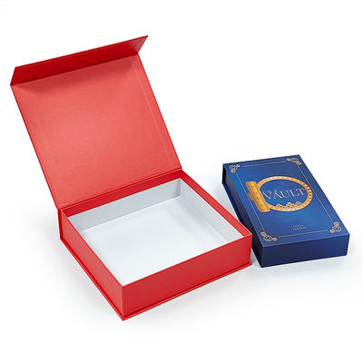 Imballaggio regalo di lusso personalizzato Scatola di carta rigida magnetica personalizzata con battuto magnetico