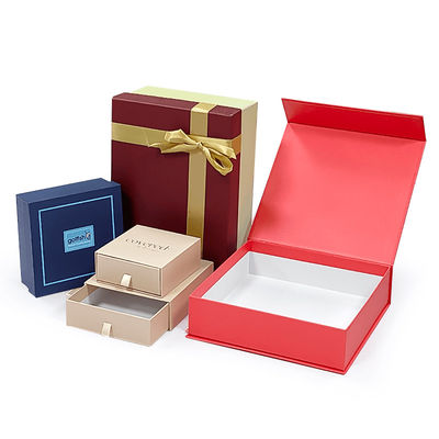 Imballaggio regalo di lusso personalizzato Scatola di carta rigida magnetica personalizzata con battuto magnetico