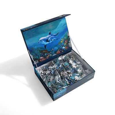 Scatola Magnetica Robusta di Cartone Personalizzata Imballaggio Scatola regalo pieghevole di lusso con coperchio magnetico per vestiti profumati Portafoglio