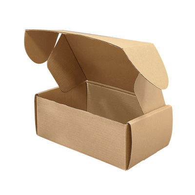 Logo personalizzato stampato Eco-friendly Consegna Cartone di carta kraft marrone Cartone di spedizione