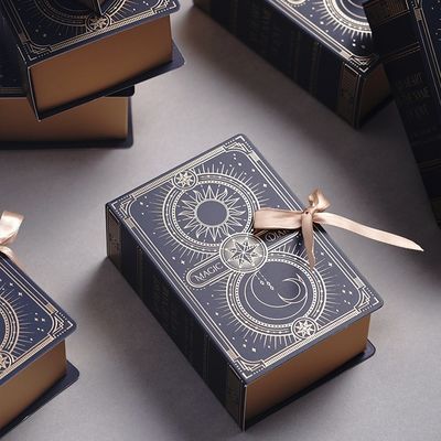 Scatola regalo magnetica di lusso personalizzata Cassa di imballaggio di tè a fiori per torte personalizzata con imballaggio con logo