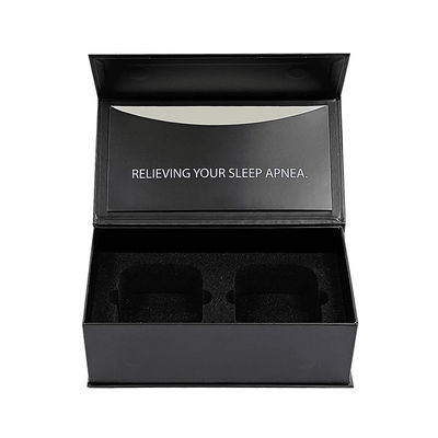 Scatola a forma di libro magnetico personalizzato Bottiglia di profumo Scatola regalo di carta di imballaggio in vendita all'ingrosso con finestra in PVC