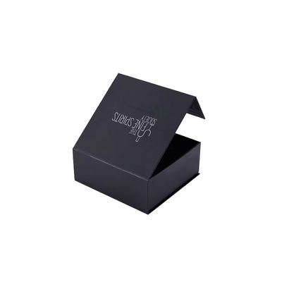 Gioielleria High End Box Logo personalizzato Regali Colletto Anello Caselle Orecchino Imballaggio Libro Stile di lusso Flip Cover Magnetico Box