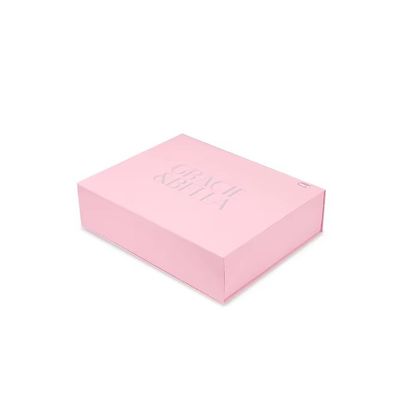 Gioielleria High End Box Logo personalizzato Regali Colletto Anello Caselle Orecchino Imballaggio Libro Stile di lusso Flip Cover Magnetico Box
