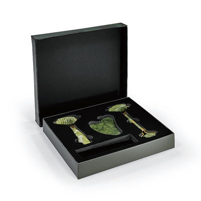 Logo personalizzato Capo in cartone verde Premium Top Cover E Bottom Luxury Cosmetic Packaging Gift Box