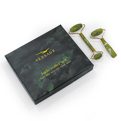 Logo personalizzato Capo in cartone verde Premium Top Cover E Bottom Luxury Cosmetic Packaging Gift Box