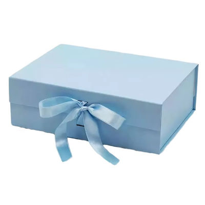 Logo personalizzato Scatola di carta pieghevole riciclabile Scatola magnetica per gioielli Imballaggio cosmetico Regalo