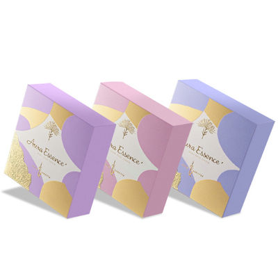 Custom Luxury quadrato vuoto scatola di carta pieghevole Vaso di candela con coperchio e scatola confezionamento scatola a guinzaglio automatico