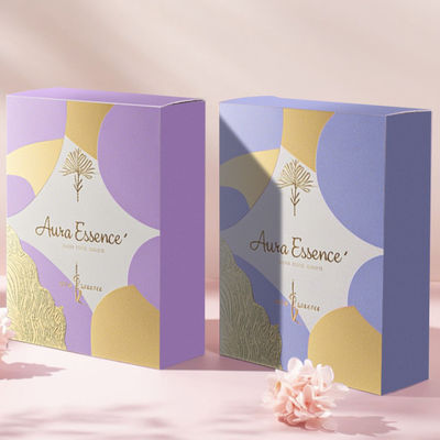 Custom Luxury quadrato vuoto scatola di carta pieghevole Vaso di candela con coperchio e scatola confezionamento scatola a guinzaglio automatico
