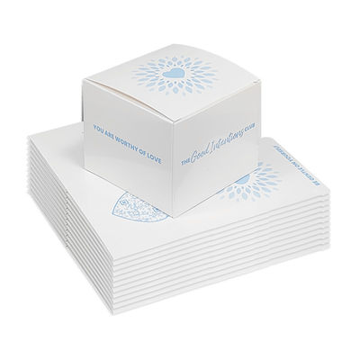 Custom Luxury quadrato vuoto scatola di carta pieghevole Vaso di candela con coperchio e scatola confezionamento scatola a guinzaglio automatico