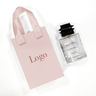 Logo personalizzato Cassetto cartone scorrevole Casella di carta regalo di lusso di alta gamma Colletto Braccialetto Gioielli Perfume Confezionamento con manico