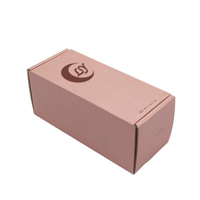 Scatole di posta stampate su misura Cosmetici personalizzati rosa Scatole di imballaggio per la posta Grazie Cartone regalo