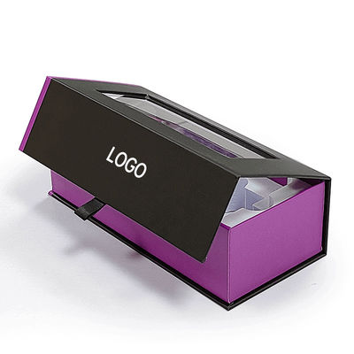 Logo personalizzato Casella di imballaggio per cuffie magnetiche senza fili in cartone di lusso con EVA Liner Packaging Hanging Box