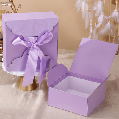 Confezionamento di scatole regalo magnetiche riciclabili personalizzate Scatola di carta rigida pieghevole di lusso per imballaggio di regali