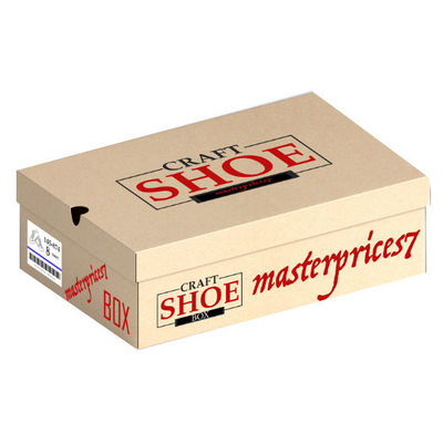 Scatole di scarpe in cartone ondulato su misura con imballaggio del logo Scatole di spedizione finitura di superficie opaca per ombrello