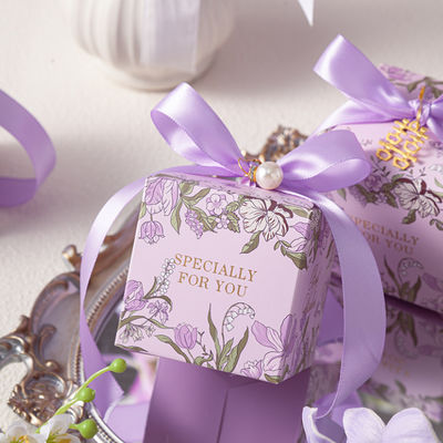 Disegno di imballaggio personalizzato Bottiglia diffusore Cosmetici imballaggio regalo forniture come regali di nozze