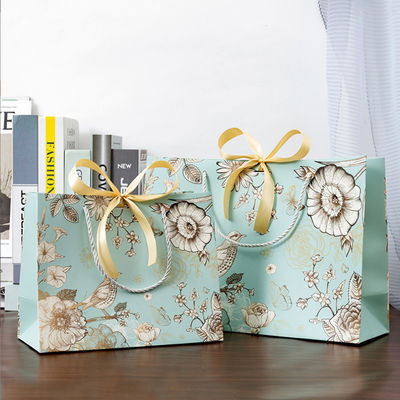 Sacchetto di carta personalizzato all'ingrosso Eco Shopping Packaging Gift Bag Sacchetto di carta stampato con il tuo logo