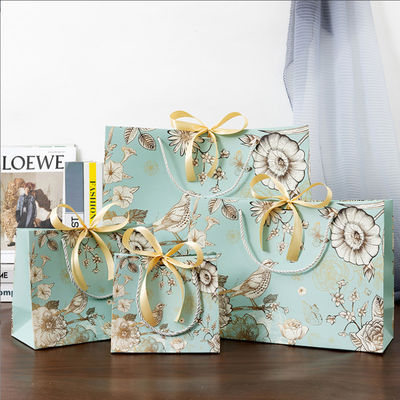 Sacchetto di carta personalizzato all'ingrosso Eco Shopping Packaging Gift Bag Sacchetto di carta stampato con il tuo logo