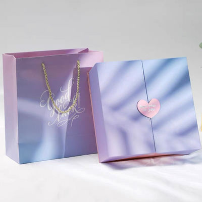 Scatola aperta a doppia porta personalizzata Ring Perfume Watch Packaging Scatola regalo con il tuo logo