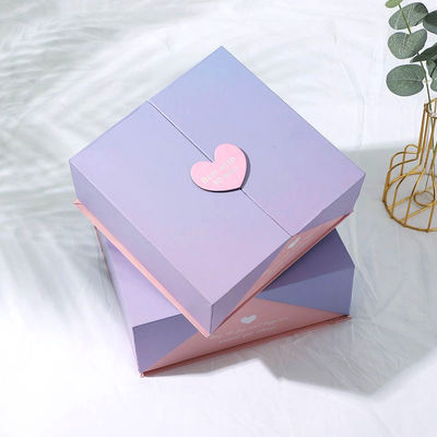 Customized Double Door Open Ring Perfume Watch Packaging Gift Box Con Il Tuo Logo