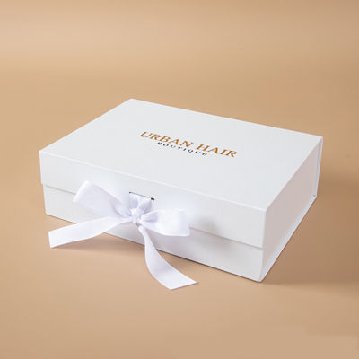 Piccole imprese nastro unico per calzini Custom lusso cartone scatola regalo di Natale con chiusura magnetica e laminazione UV