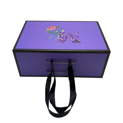 Scatola per imballaggio cosmetici per ciglia finte, parrucche, rossetto, cura della pelle, in cartone, tipo di carta personalizzato, 2 cm, laminazione a caldo opaca, ondulato, 4 colori, UV