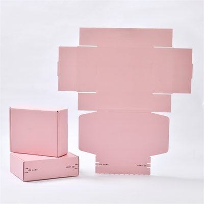 Scatola di cartone ondulato stampata CMYK / PANTONE per spedizioni di prodotti per la cura della pelle, regalo, design di lusso personalizzato