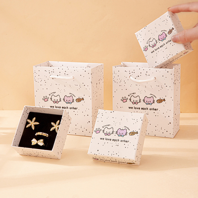 Scatole portagioie personalizzate in cartone ondulato per confezioni di lusso, ordine all'ingrosso, offerta di campioni gratuiti