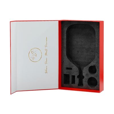 Scatole magnetiche grandi personalizzate all'ingrosso con stampa per imballaggio per racchette da badminton e padel, grandi confezioni regalo con stampa del logo