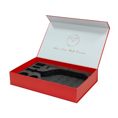 Scatole magnetiche grandi personalizzate all'ingrosso con stampa per imballaggio per racchette da badminton e padel, grandi confezioni regalo con stampa del logo