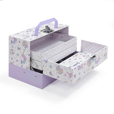 Scatola regalo per bambini per giocattoli di lusso rigida in cartone