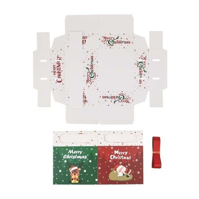 Custom 2025 Merry Christmas Gift Box confezioni personalizzate per le feste per i regali aziendali Decorazioni per le feste