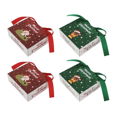 Custom 2025 Merry Christmas Gift Box confezioni personalizzate per le feste per i regali aziendali Decorazioni per le feste