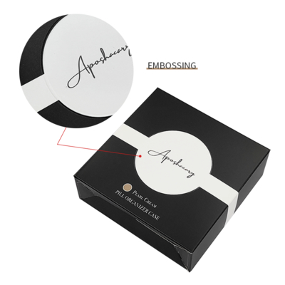 Eco-Friendly Logo personalizzato Scatola riciclabile Imballaggio per il trucco Gloss per labbra olio di lucido per unghie