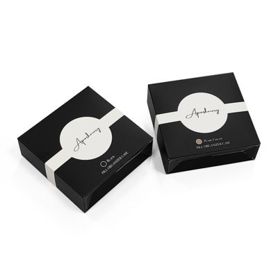 Eco-Friendly Logo personalizzato Scatola riciclabile Imballaggio per il trucco Gloss per labbra olio di lucido per unghie