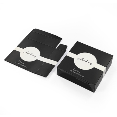 Eco-Friendly Logo personalizzato Scatola riciclabile Imballaggio per il trucco Gloss per labbra olio di lucido per unghie