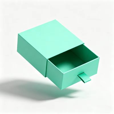 Scatola regalo per gioielli in cartone bianco con motivo quadrato di lusso all'ingrosso