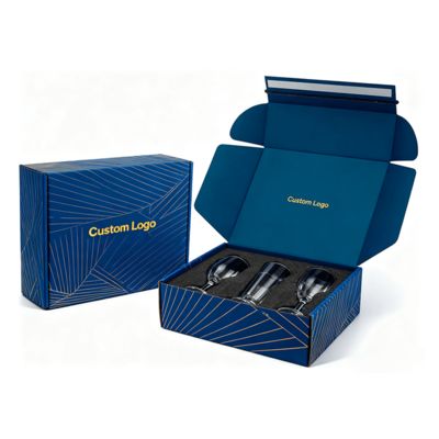 Scatole postali autosigillanti personalizzate in cartone ondulato per abbigliamento, cosmetici, profumi, confezionamento di tappi, scatola stampata con strappo