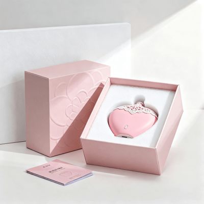 Confezione regalo di profumo personalizzata unica da 50 ml per donna, scatole rosa con coperchio e base rigidi, confezione per aromaterapia realizzata in carta