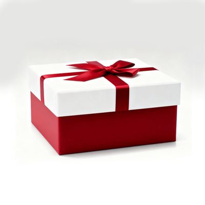 Scatola rigida di lusso personalizzata in fabbrica con coperchio in cartone patinato con laminazione opaca, goffratura e stampa a caldo per confezioni regalo