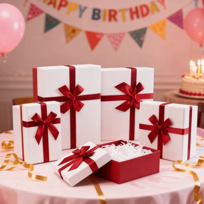 Scatola rigida di lusso personalizzata in fabbrica con coperchio in cartone patinato con laminazione opaca, goffratura e stampa a caldo per confezioni regalo