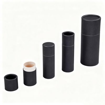 Tubo di carta cilindrico personalizzato per spazzolino da denti, olio essenziale, candele, caffè, tè, imballaggio, carta artigianale e materiali di cartone