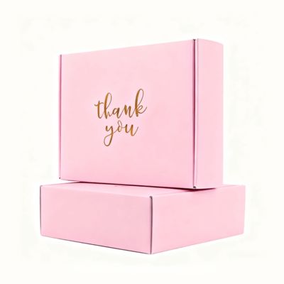 Imballaggio regalo biodegradabile riciclabile ondulato per scarpe, vestiti, spugna, posta e spedizioni