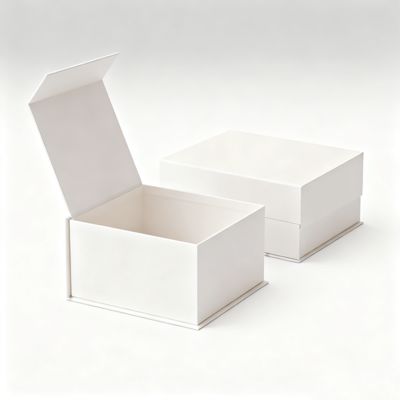 Scatole regalo magnetiche nere vuote poco profonde A5 per imballaggio al dettaglio in cartone con stampa a caldo e verniciatura a scomparsa