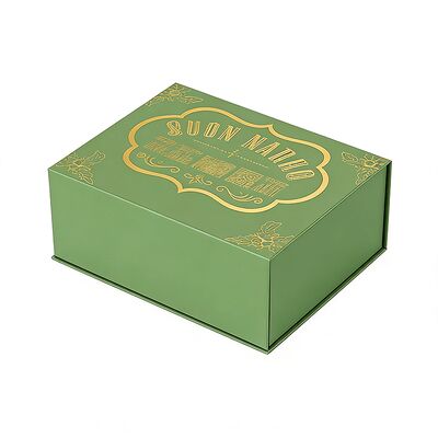 Custom Luxury Rigid Packaging Magnetic Gift Box con inserto di schiuma per penna Cristallo Gemstone